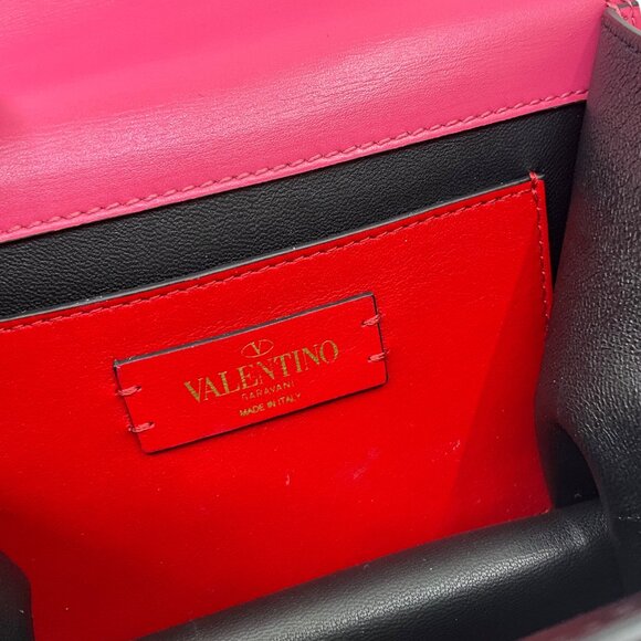 VALENTINO Calfskin Leather VSLING Small Shoulder Bag - Picture 8 of 8